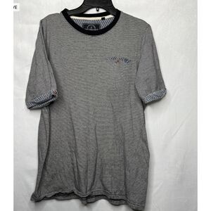 Knit Heritage Men's Striped Top Shirt, Medium